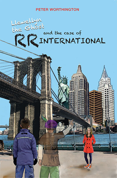The Case of RR International - Llewellyn the Ghost chapter book series by Peter Worthington, published by Oyez!Books