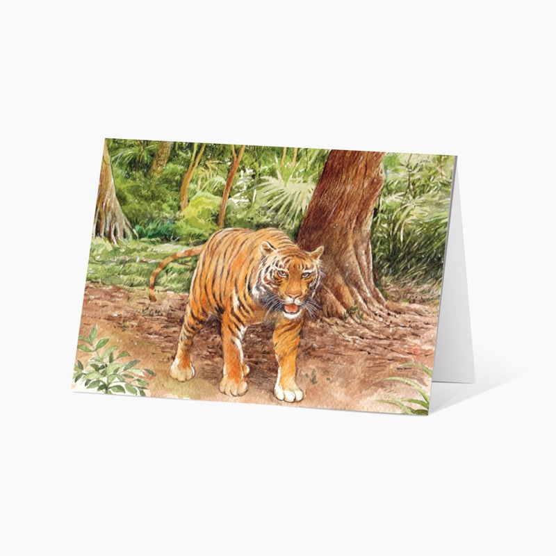 Belang the Tiger by Rossiti Aishah Rashisi, illustrations by Widiyatno, published by Oyez!Books