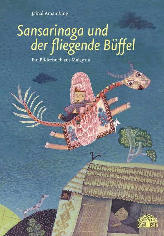 The Magic Buffalo by Jainal Amambing, German edition published by  Baobab Books
