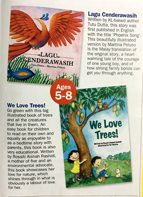Lagu Cenderawasih by Tutu Dutta, illustrated by Martina Peluso, published by Oyez!Books, featured in Timeout Kids magazine