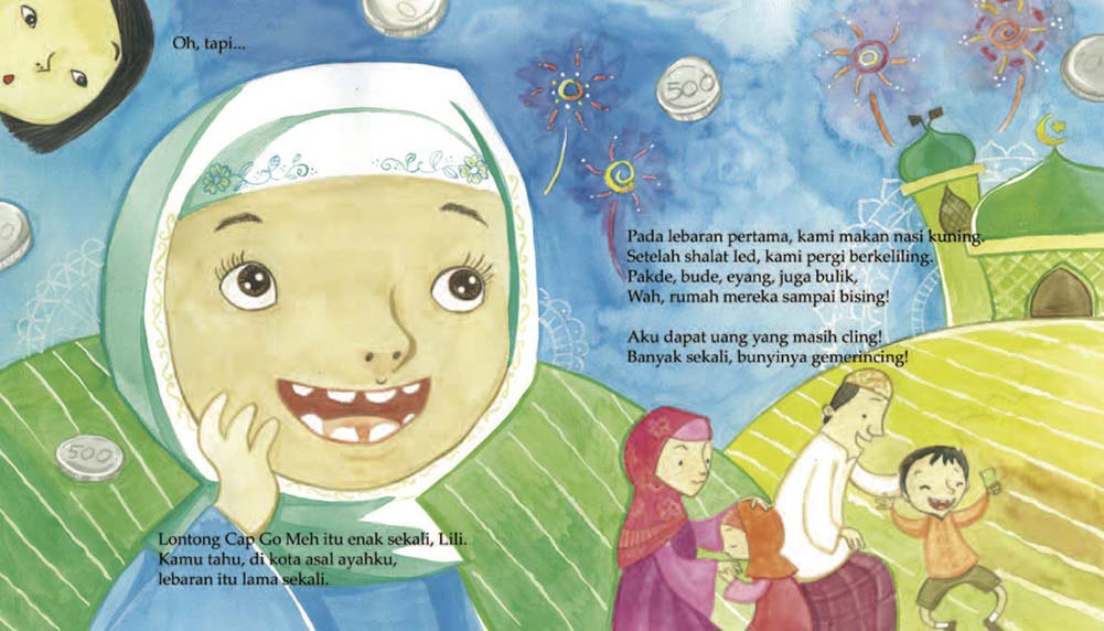 Around the World in Picture Books - January Indonesia Picture Book Giveaway - Chap Goh Meh