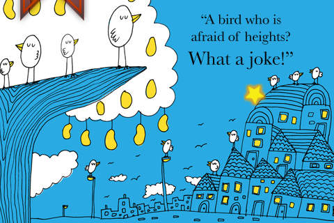 The Bird Who Was Afraid of Heights by Farah Bagharib-Kaltz, illustrated by Eeshaun