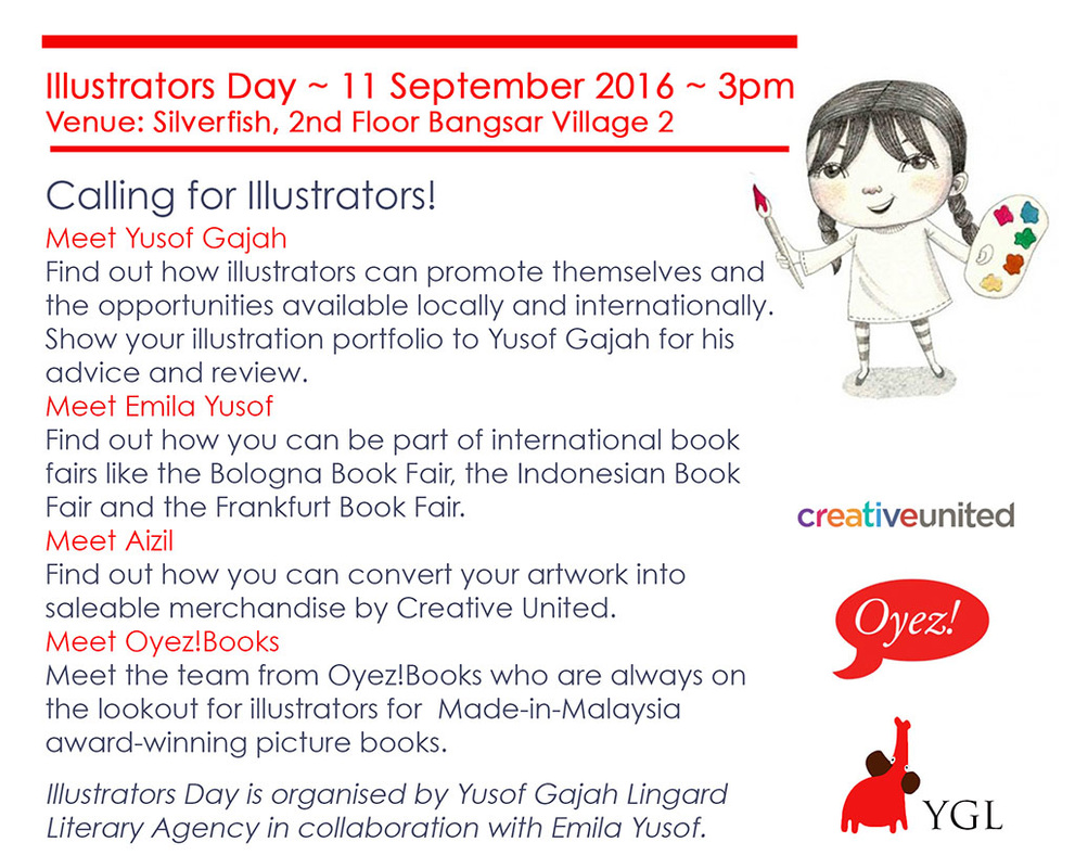 Illustrators Day with Oyez!Books at Silverfish Books